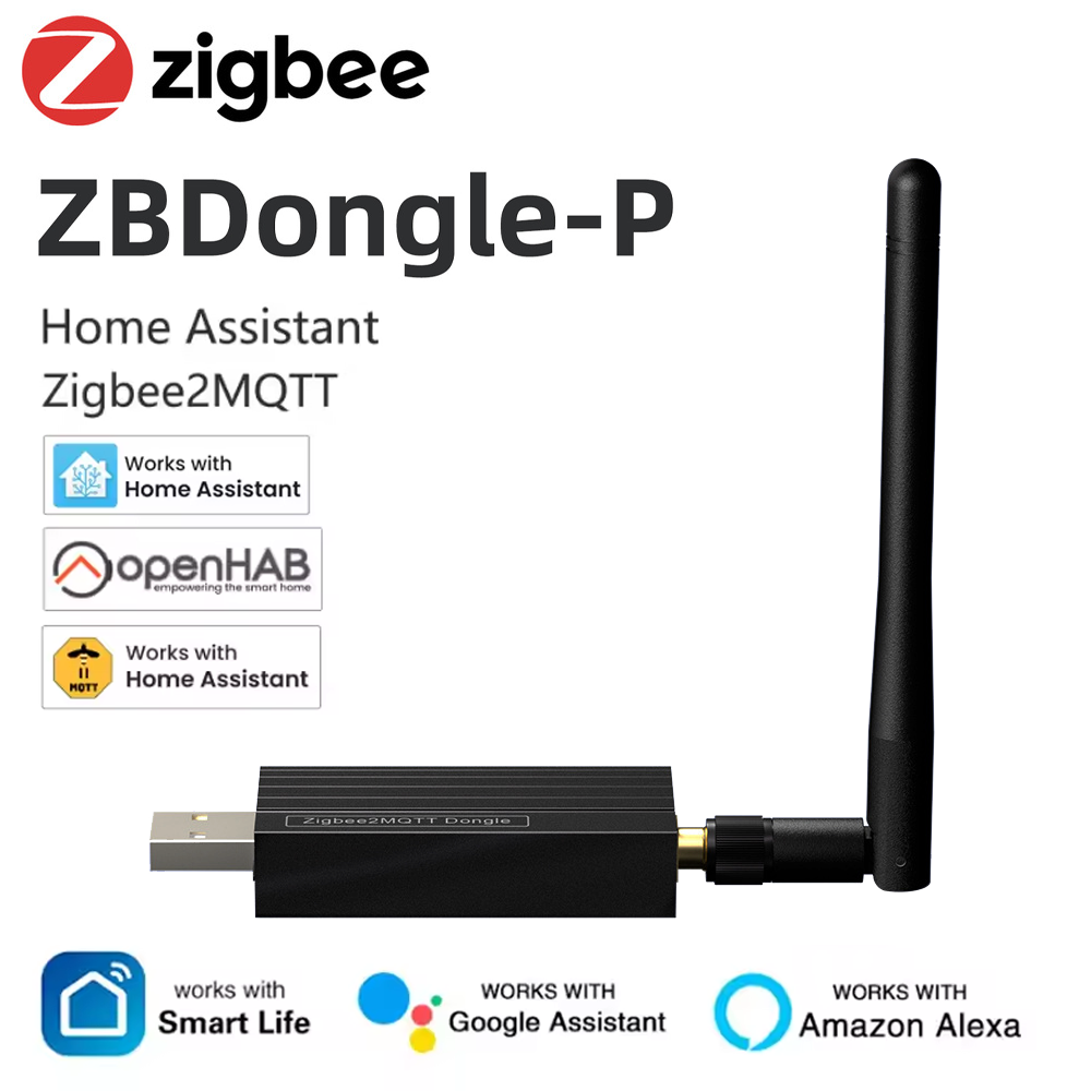 Smart Home Mqtt - ZBDongle-P Analisador de gateway Zigbee sem