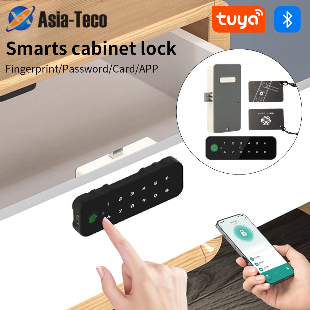 Smart Home Key - Tuya bluetooth inteligente armário de madeira