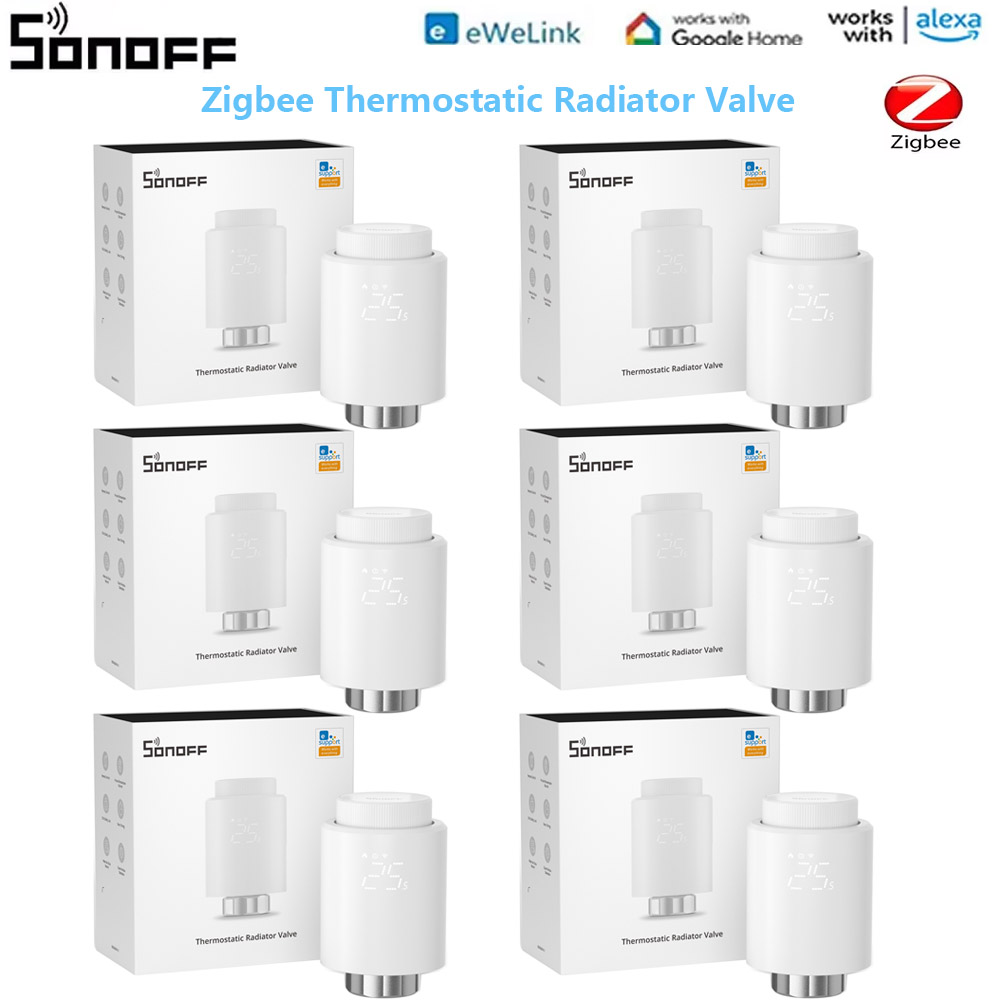 Smart Home Mqtt - Sonoff inteligente trv zigbee válvula termostática