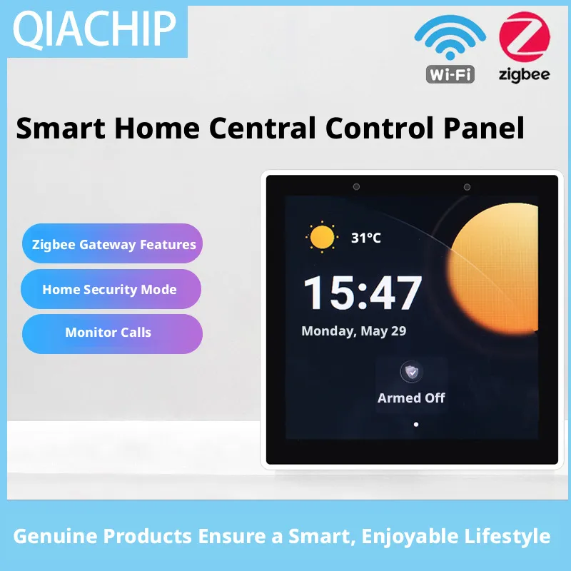 Zigbee Gateway - Painel de Controle Central Multifuncional Smart