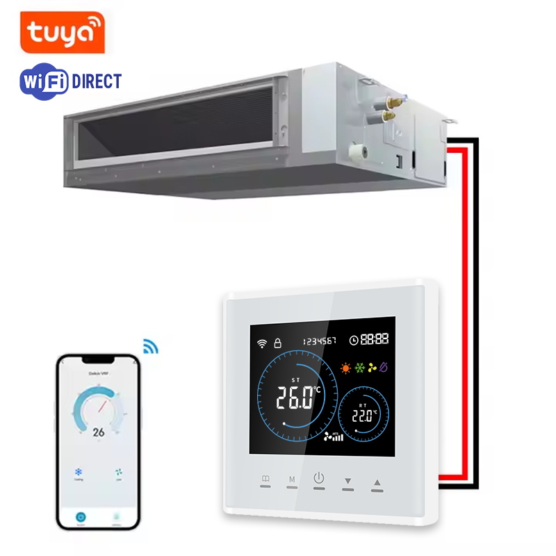 Smart Home Furniture - Termostato Inteligente Wi-Fi para Ar Condicionado,