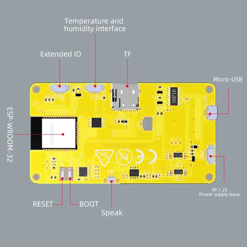 Smart Home Arduino - Módulo de Display LCD Inteligente ESP32-3248S035