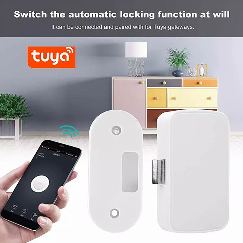 Smart Home Furniture - Fechadura inteligente tuya para armário de