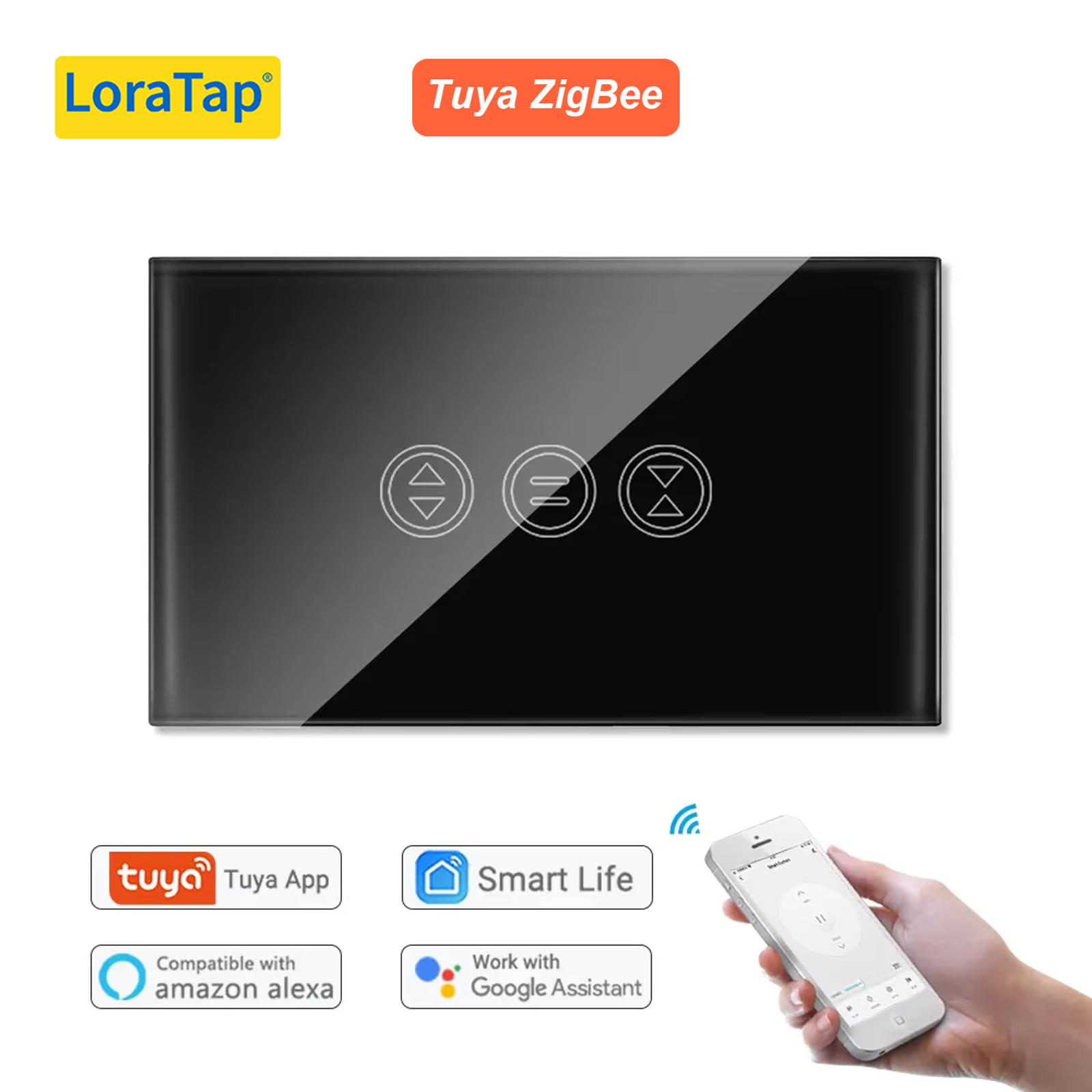 Smart Home Mqtt - Tuya vida inteligente zigbee 3.0 cortina