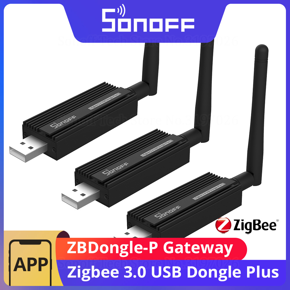 Smart Home Mqtt - Gateway Zigbee SONOFF 3.0 ZBDongle-P Hub