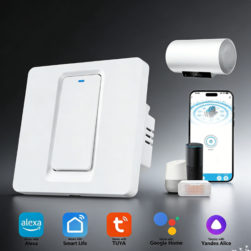 Smart Home Google Assistant - Interruptor inteligente de aquecedor de água/controle