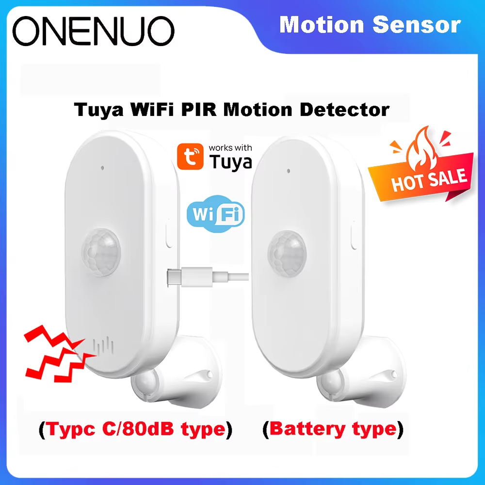Smart Home Wiser - Tuya wifi pir sensor de movimento