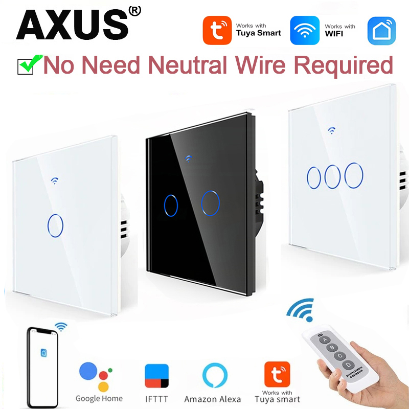 Smart Home Google Assistant - Interruptores de Luz Inteligentes AXUS EU