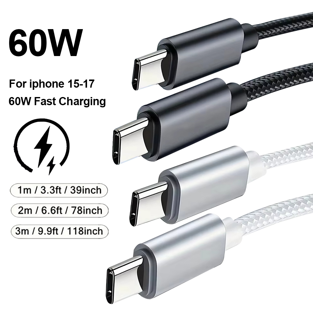 Smart Home Samsung - Cabo USB C Trançado de 60W