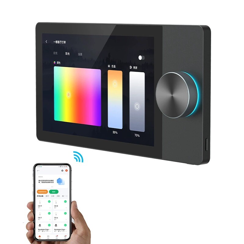 Zigbee Gateway - Tela de Controle Central Inteligente para