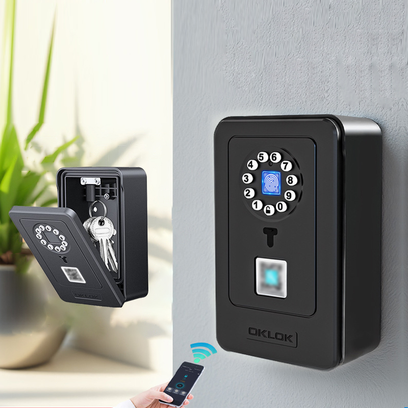 Smart Home Key - Cofre Inteligente com Design de Cadeado