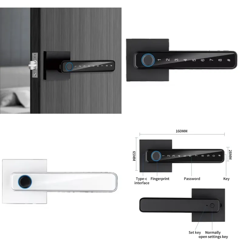 Smart Home Key - Porta Inteligente com Tela Sensível ao