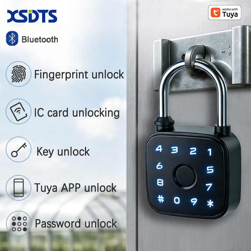 Smart Home Key - Cadeado Inteligente Tuya, com Desbloqueio por