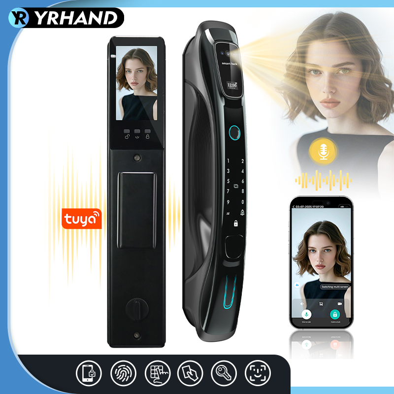 Smart Home Door Lock - Fechadura Inteligente com Reconhecimento Facial 3D,