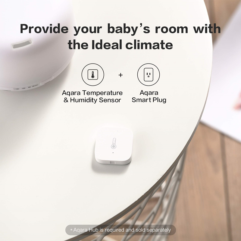 Aqara sensor de umidade temper - Smart Home Future avaliação e preço