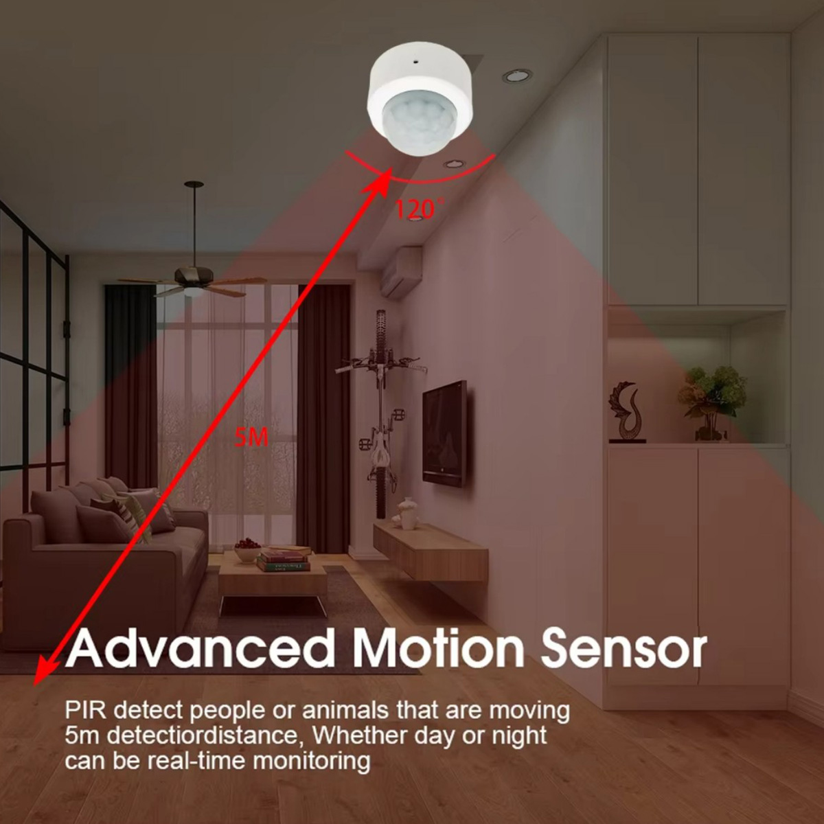Sensor de Movimento Zigbee PIR - Smart Home Wiser avaliação e preço