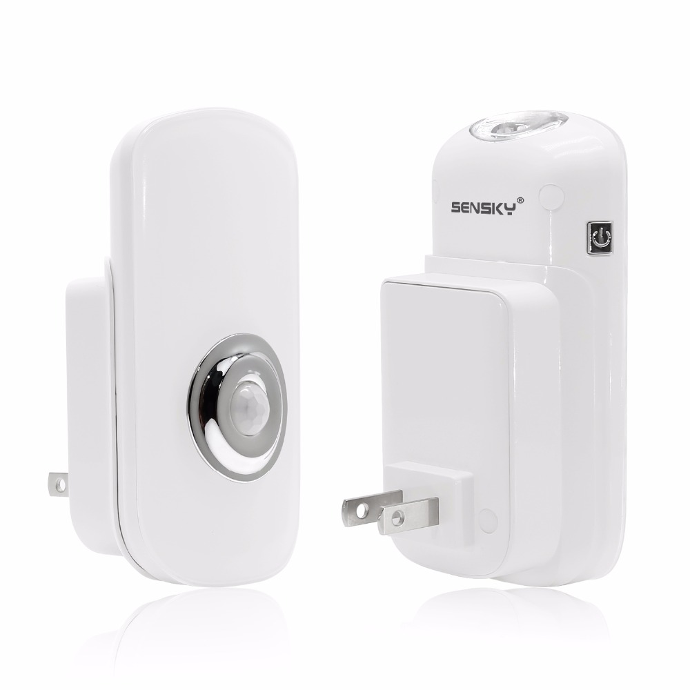 Sensky 3 em 1 ue eua plug em i - Smart Baby Night Light avaliação e preço