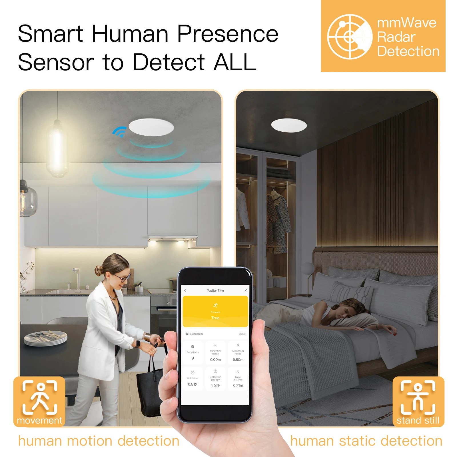 Tuya ZigBee Detector de Presen - Zigbee Gateway avaliação e preço