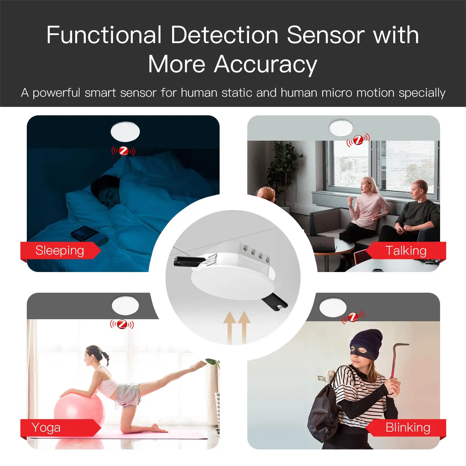 Tuya ZigBee Detector de Presen - Zigbee Gateway avaliação e preço