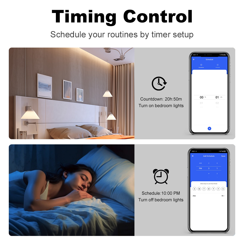 Interruptor inteligente Manhot - Smart Home Google Assistant avaliação e preço