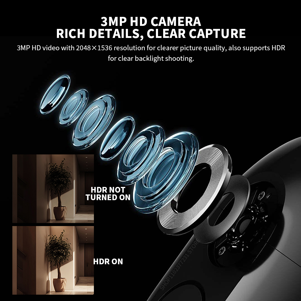 Xiaomi-Smart Cat Eye 2 Câmera  - Smart Home Future avaliação e preço
