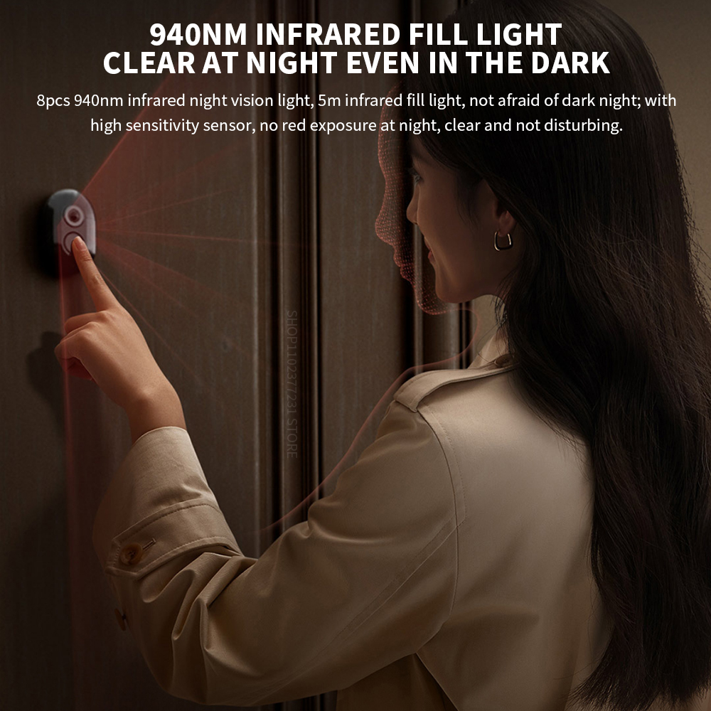 Xiaomi-Smart Cat Eye 2 Câmera  - Smart Home Future avaliação e preço