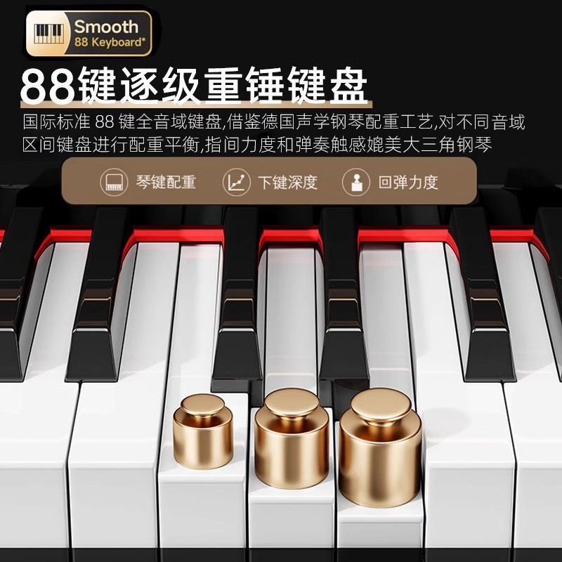 Piano de cauda piano elétrico  - Smart Home Key avaliação e preço