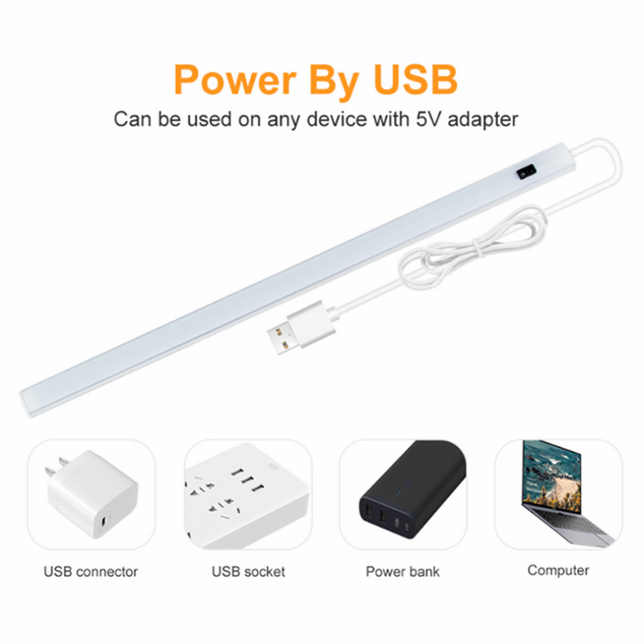 USB LED Strip Desk Lamp, inter - Smart Baby Night Light avaliação e preço