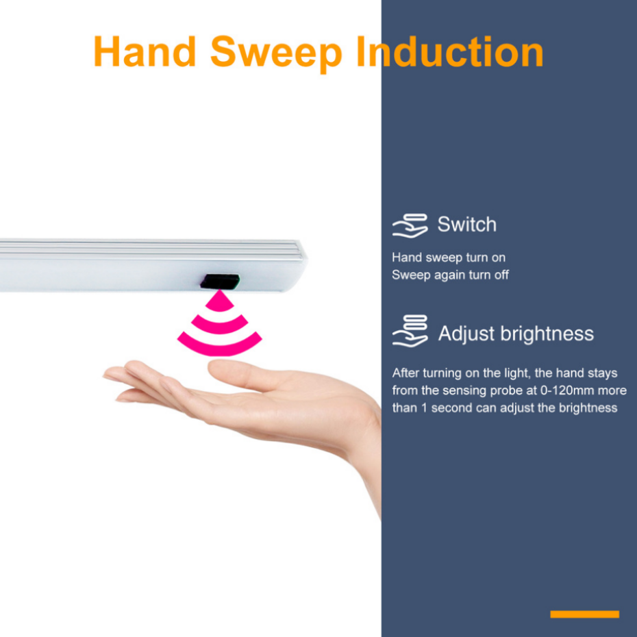USB LED Strip Desk Lamp, inter - Smart Baby Night Light avaliação e preço