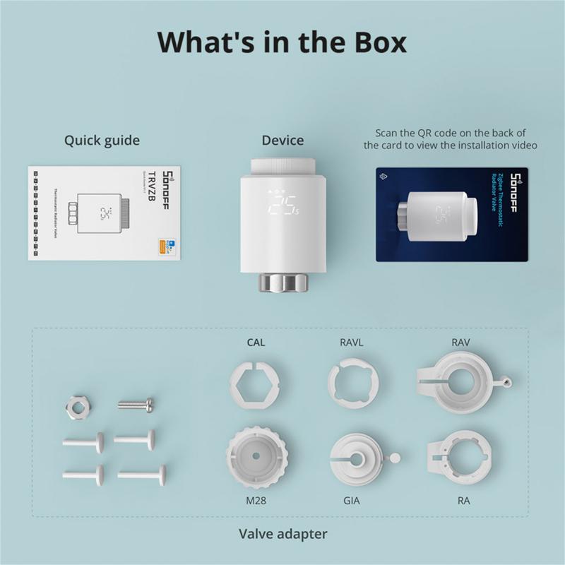Sonoff inteligente trv zigbee  - Smart Home Mqtt avaliação e preço