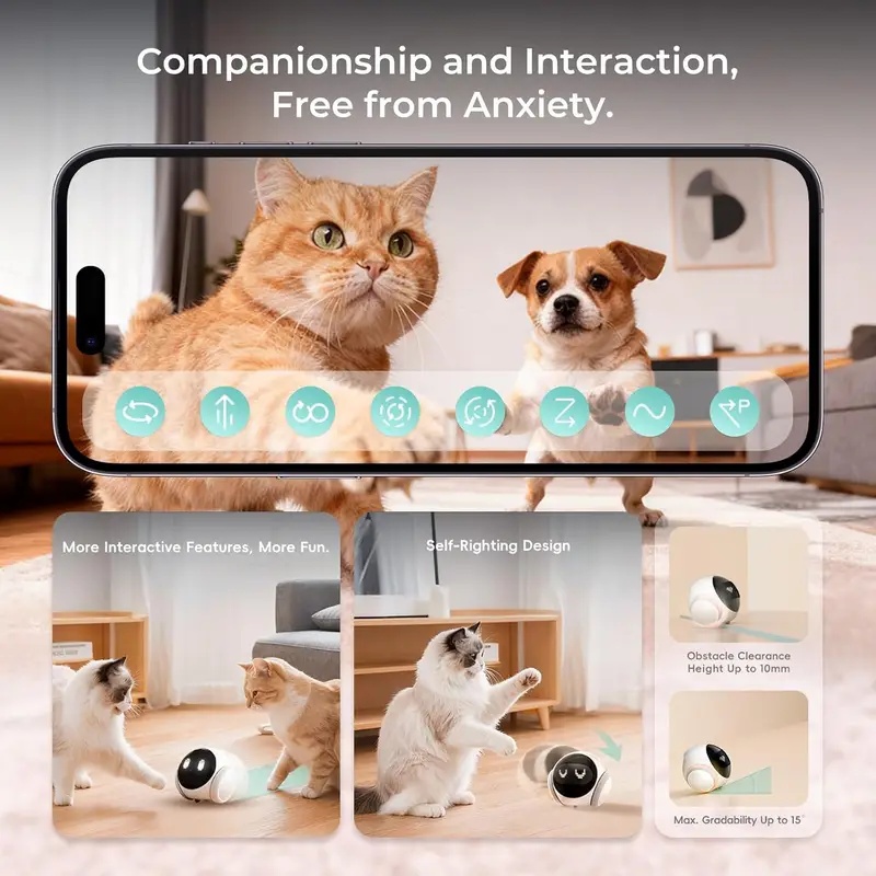 Câmera Robô Móvel para Animais - Smart Home Furniture avaliação e preço