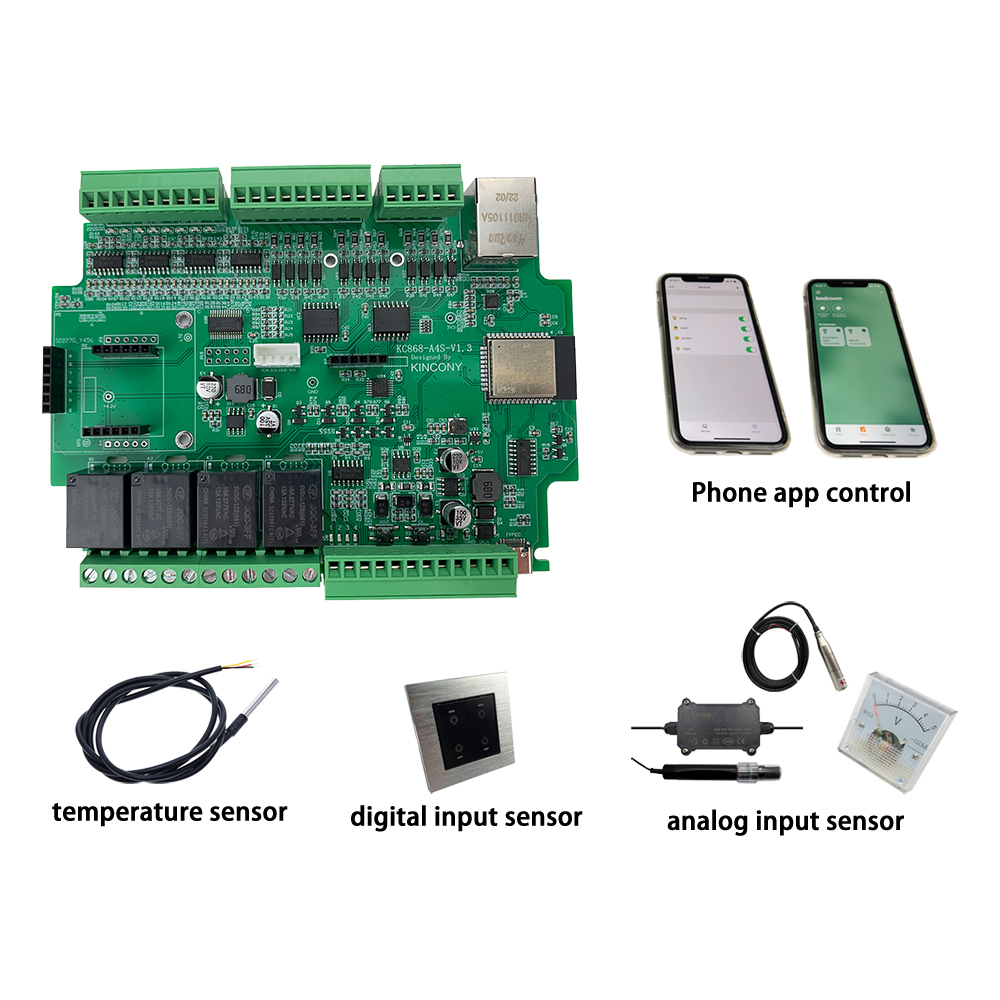 KC868-A4S ESP32 ESPhome Tasmot - Smart Home Mqtt avaliação e preço
