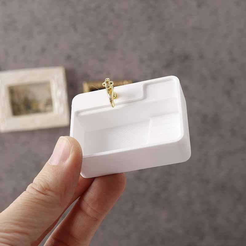 1/12 casa de bonecas banheiro  - Smart Home Furniture avaliação e preço