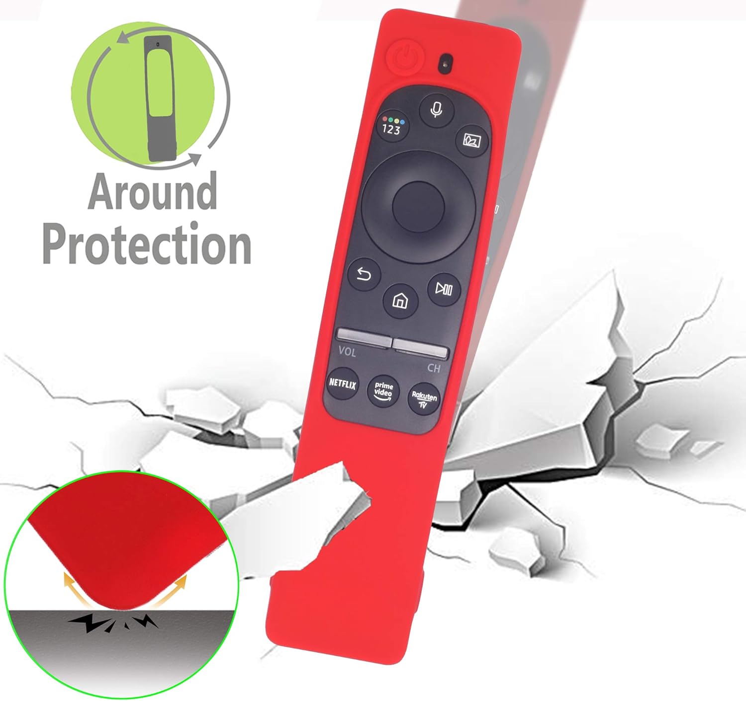 Capa protetora de silicone par - Smart Home Samsung avaliação e preço