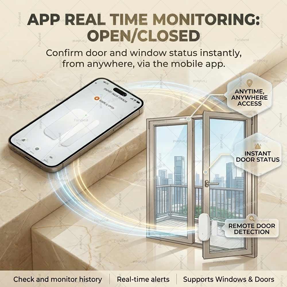 Sensor de Porta/Janela Tuya Zi - Smart Home Mqtt avaliação e preço