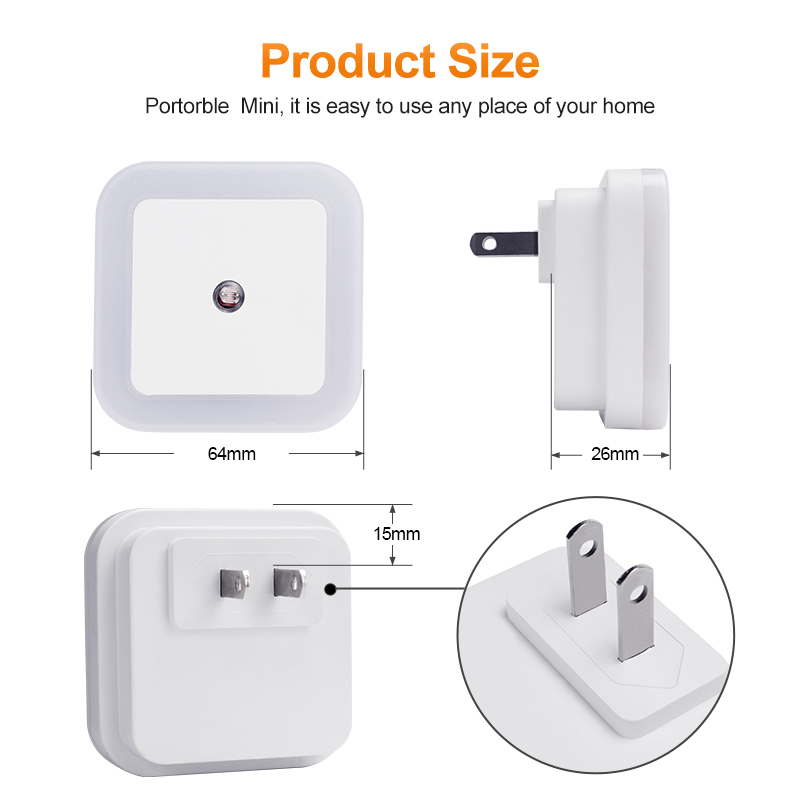Luz noturna LED mini com senso - Smart Baby Night Light avaliação e preço