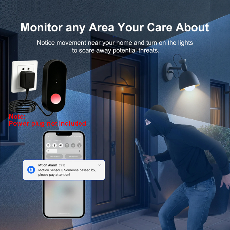 Sensor de movimento PIR WiFi T - Smart Energy Monitor avaliação e preço
