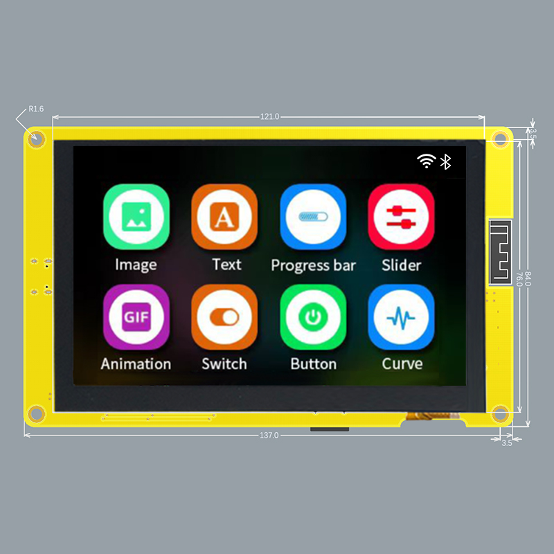 Smart Display Módulo LCD RGB,  - Smart Home Arduino avaliação e preço