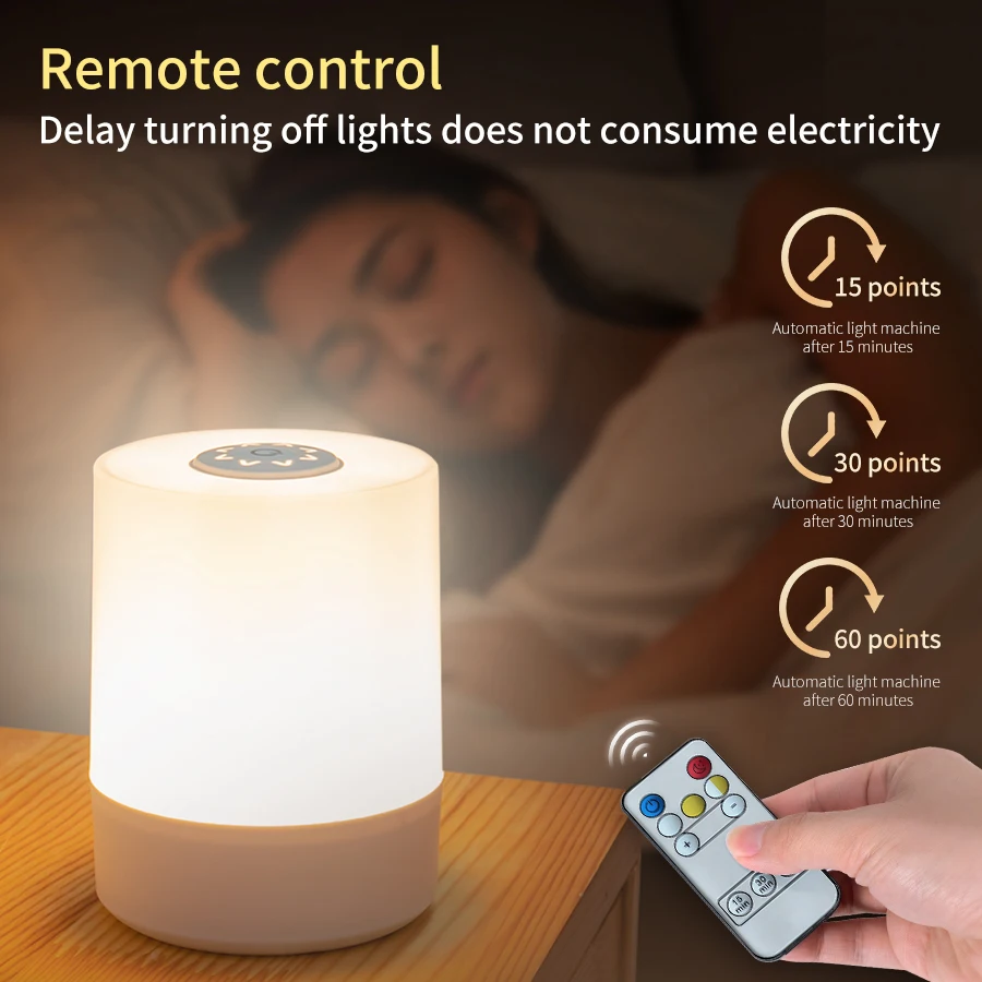 Cabeceira led toque luzes da n - Smart Baby Night Light avaliação e preço