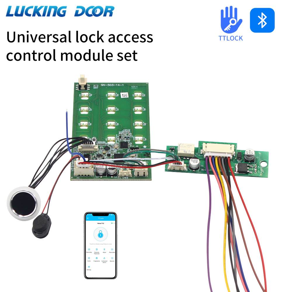 Ttlock módulo de interruptor d - Smart Home Door Lock avaliação e preço