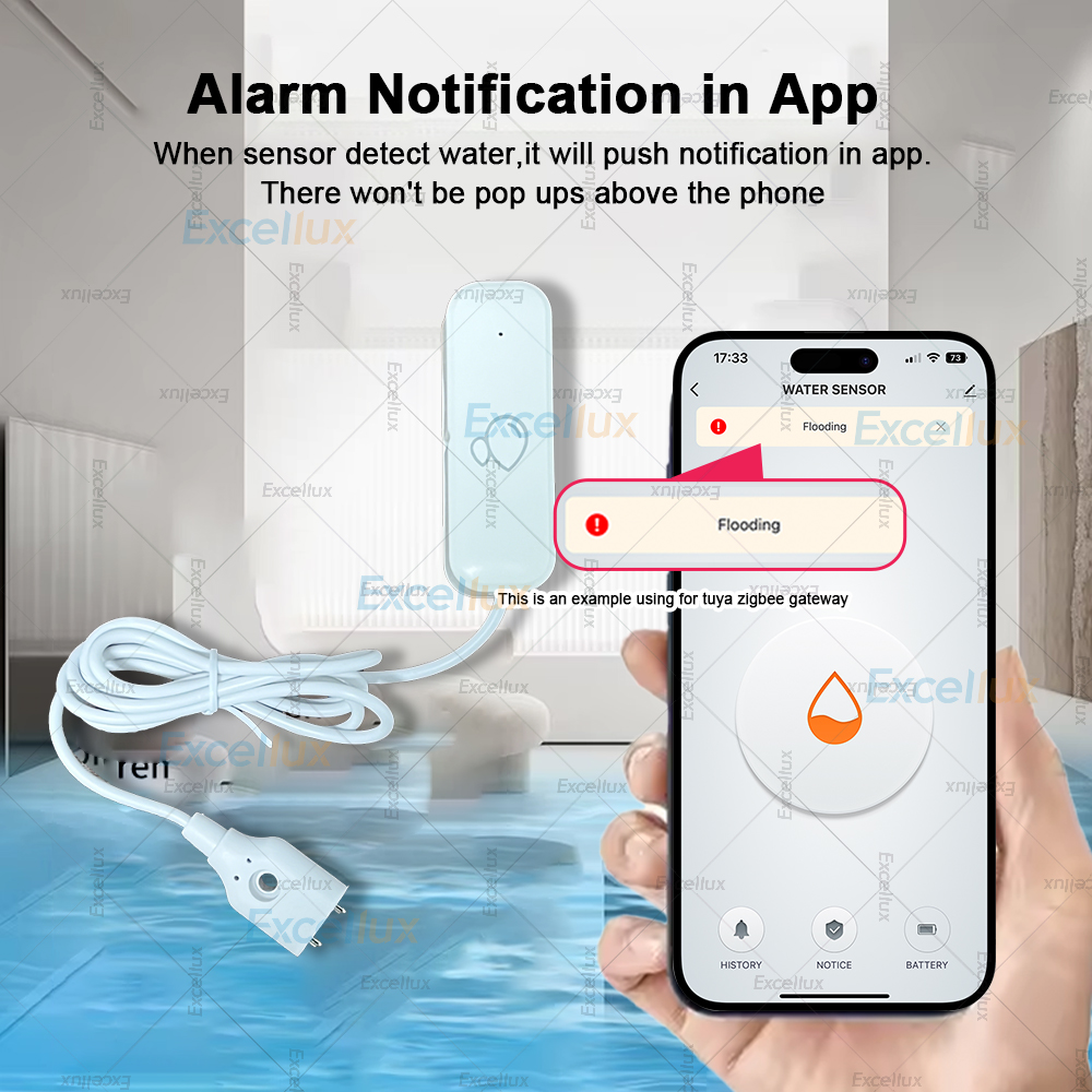 Sensor Inteligente de Vazament - Zigbee Gateway avaliação e preço