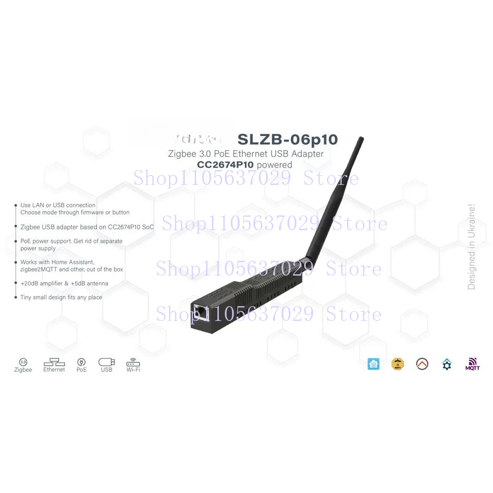 SLZB-06P10 PoE Zigbee Gateway  - Zigbee Gateway avaliação e preço