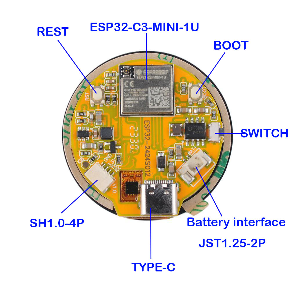 Módulo de Display ESP32 de 1,2 - Smart Home Arduino avaliação e preço