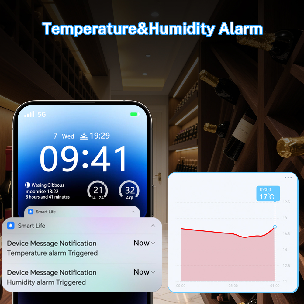 Sensor de Temperatura e Umidad - Zigbee Gateway avaliação e preço
