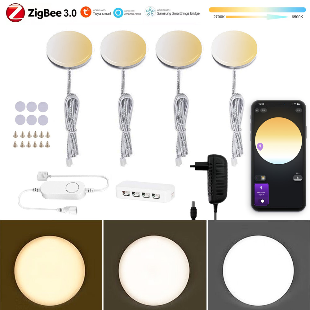 Luz LED Redonda Zigbee 3.0 par - Alexa Compatible Bulb avaliação e preço