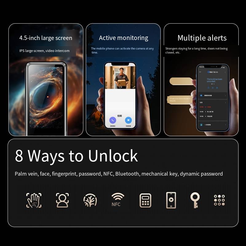Yn s11m casa inteligente fecha - Smart Home Door Lock avaliação e preço