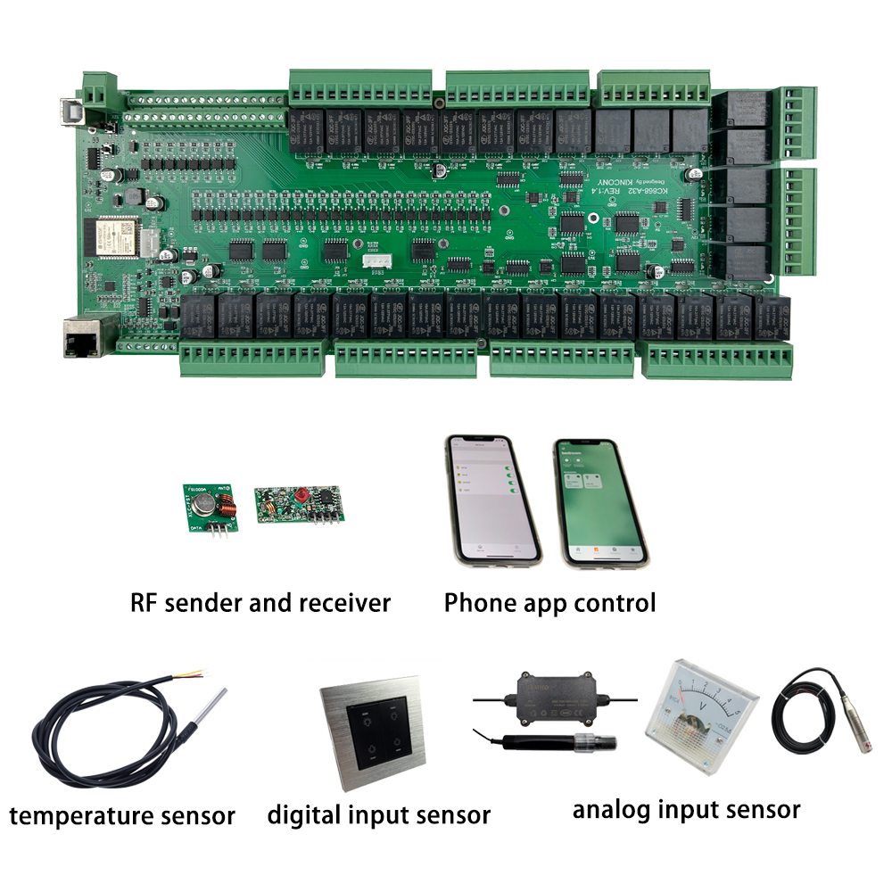 Módulo de Relé KC868-A32 ESP32 - Smart Home Mqtt avaliação e preço