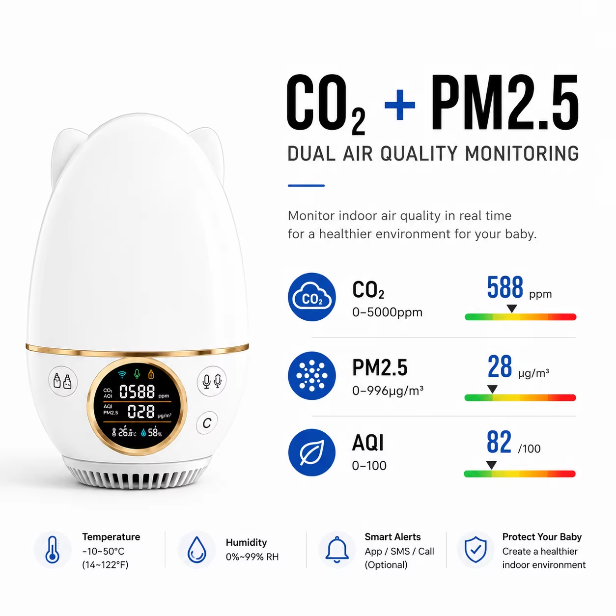 Monitor Inteligente para Bebês - Smart Baby Night Light avaliação e preço
