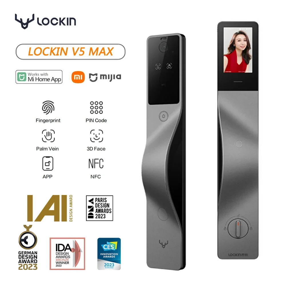 Fechadura Inteligente Lockin V - Smart Home Door Lock avaliação e preço