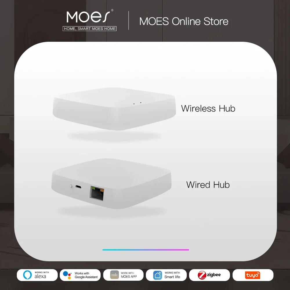 Tuya zigbee 3.0 hub de gateway - Zigbee Gateway avaliação e preço